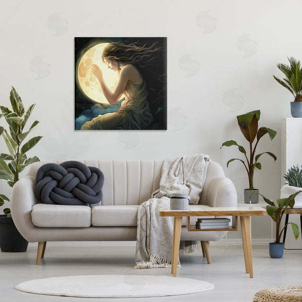 Stupell Industries Sasha | Ethereal Moon Love Wall Art