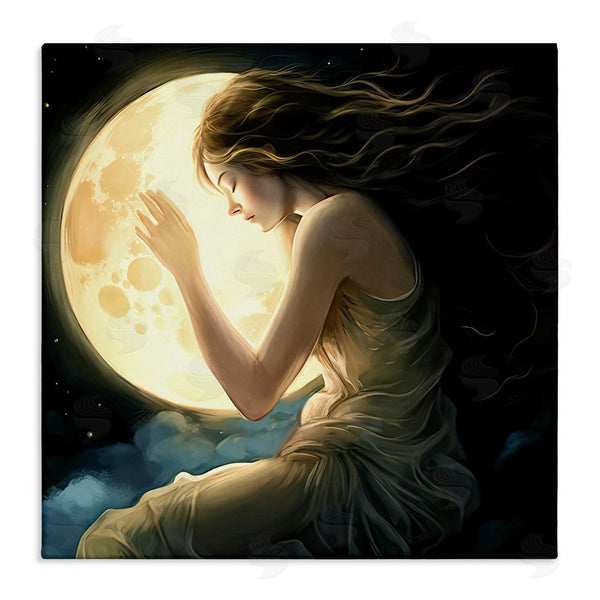 stupell industries Sasha | Ethereal Moon Love Wall Art