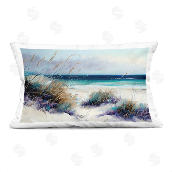 stupell industries Sasha | Euphoria Beach Dunes Printed Throw Pillow