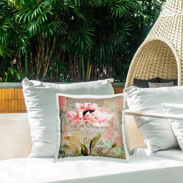Stupell Industries Sasha | French Vintage Blossom Printed Throw Pillow