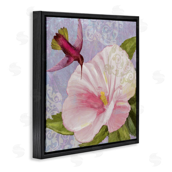 Stupell Industries Sasha | Hummingbird With White Flower