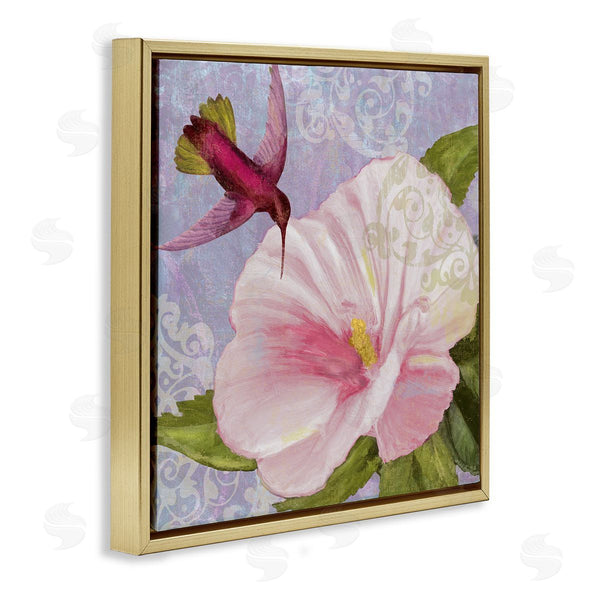 Stupell Industries Sasha | Hummingbird With White Flower
