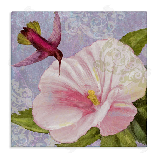 stupell industries Sasha | Hummingbird with White Flower