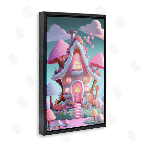 Stupell Industries Sasha | Magicville Candy Mushroom House Wall Art