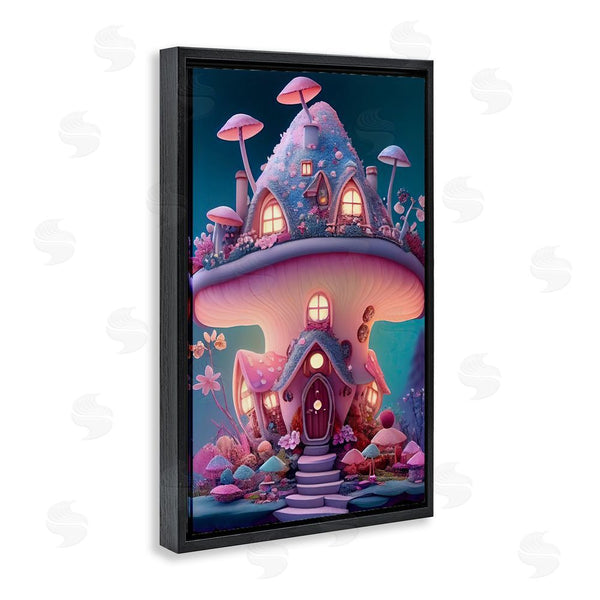 Stupell Industries Sasha | Magicville Mushroom Cottage Home Wall Art