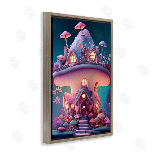 Stupell Industries Sasha | Magicville Mushroom Cottage Home Wall Art