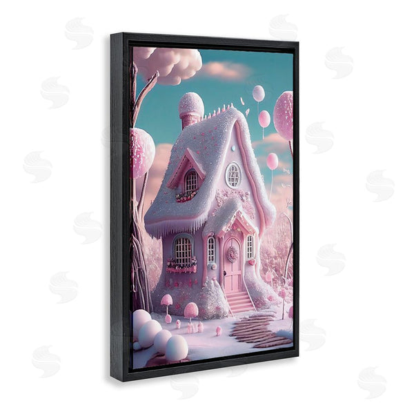 Stupell Industries Sasha | Magicville Snow Crusted Cottage Wall Art