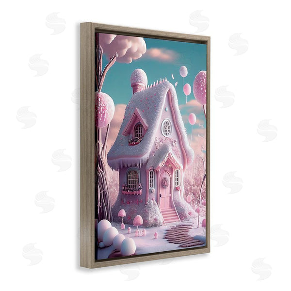 Stupell Industries Sasha | Magicville Snow Crusted Cottage Wall Art