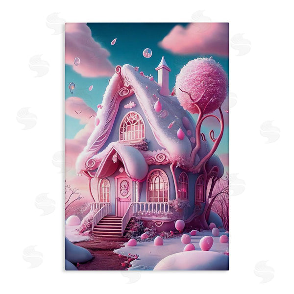 stupell industries Sasha | Magicville Sugar Blossom Cottage Wall Art