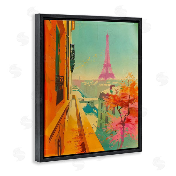 Stupell Industries Sasha | Modern Eiffel Tower Wall Art