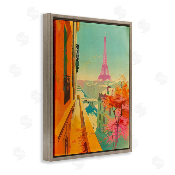 Stupell Industries Sasha | Modern Eiffel Tower Wall Art