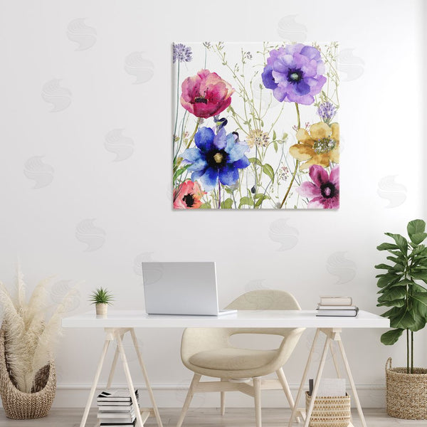 Stupell Industries Sasha | Modern Spring Garden Flowers Wall Art