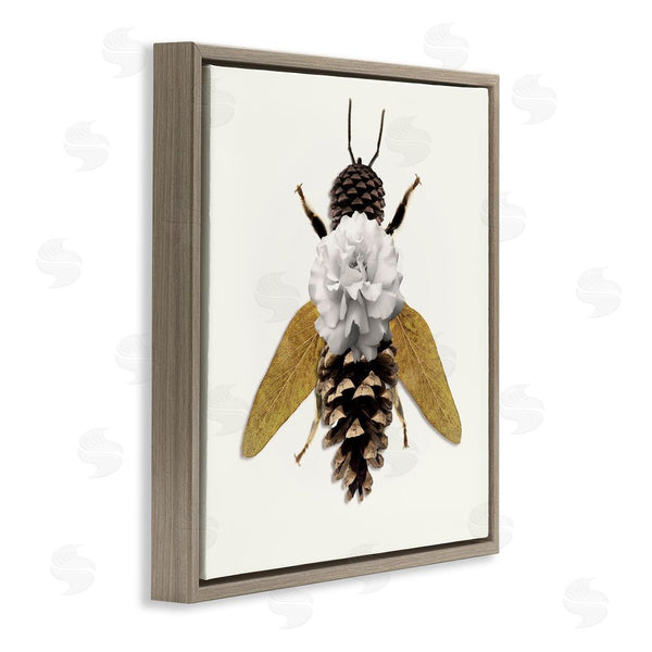Stupell Industries Sasha | Nature Constructed Bee Wall Art