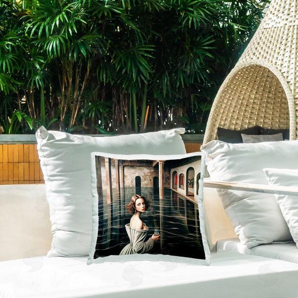 Stupell Industries Sasha | Portal Of Reflections Printed Throw Pillow