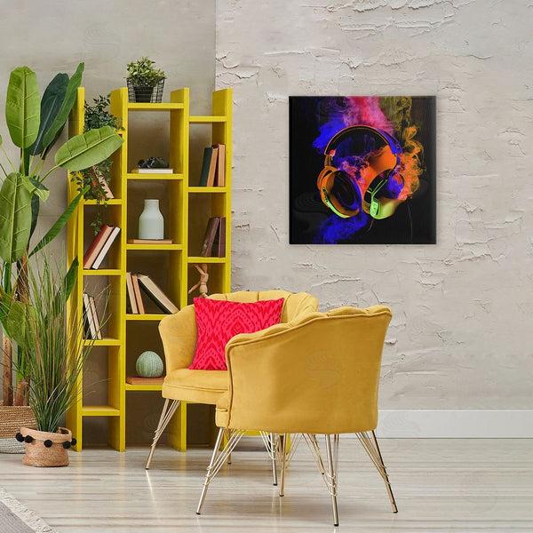 Stupell Industries Sasha | Power Play Headphones Wall Art