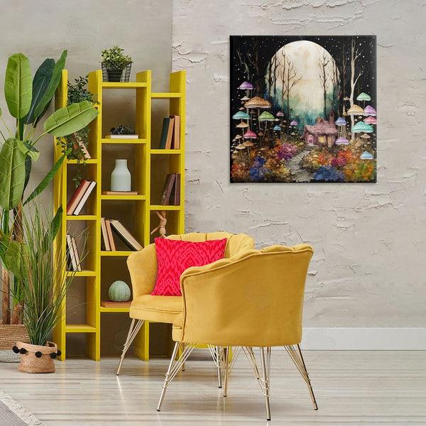 Stupell Industries Sasha | Quirky Mushroom Forest Wall Art