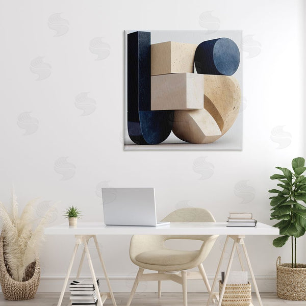 Stupell Industries Sasha | Shapes Of Things Geometric Contour Wall Art