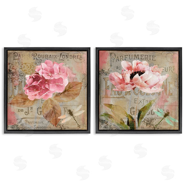 Stupell Industries Sasha | Vintage Collage French Florals