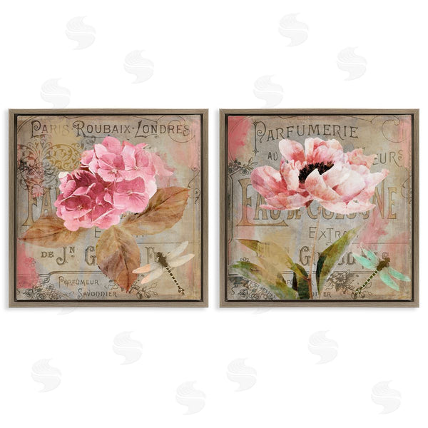 Stupell Industries Sasha | Vintage Collage French Florals