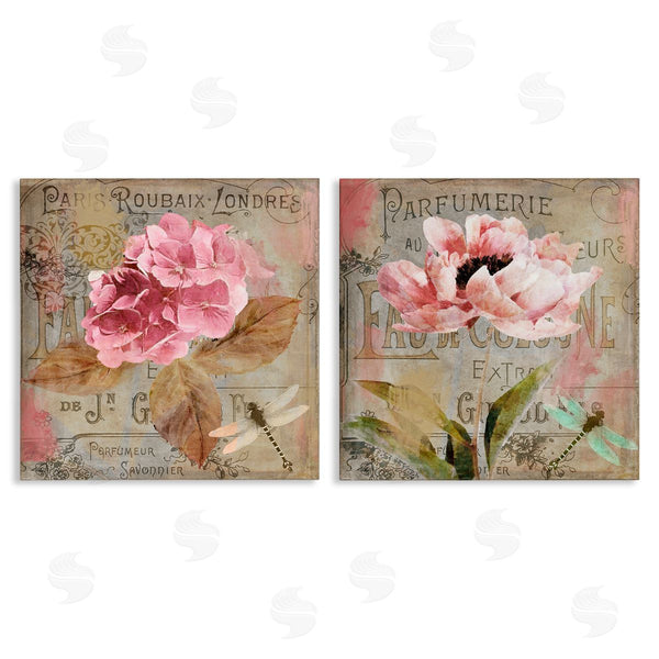stupell industries Sasha | Vintage Collage French Florals