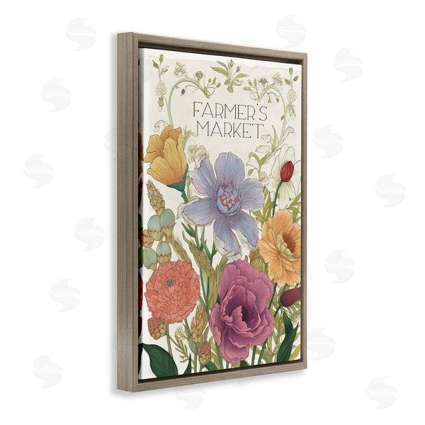 Stupell Industries Sasha | Vintage Farmer's Market Garden Wall Art