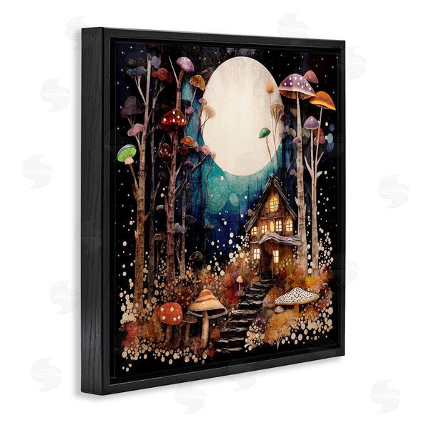 Stupell Industries Sasha | Whimsical Mushroom Cottage Wall Art