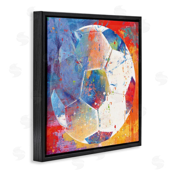 Stupell Industries Savannah Miller | Modern Soccer Ball Sports Wall Art