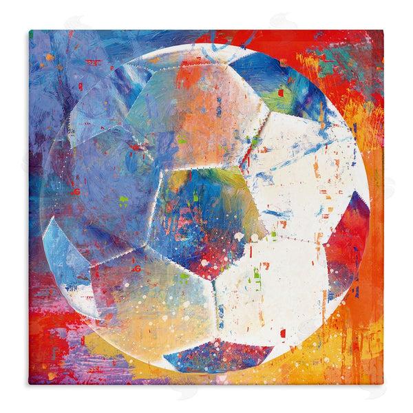 stupell industries Savannah Miller | Modern Soccer Ball Sports Wall Art