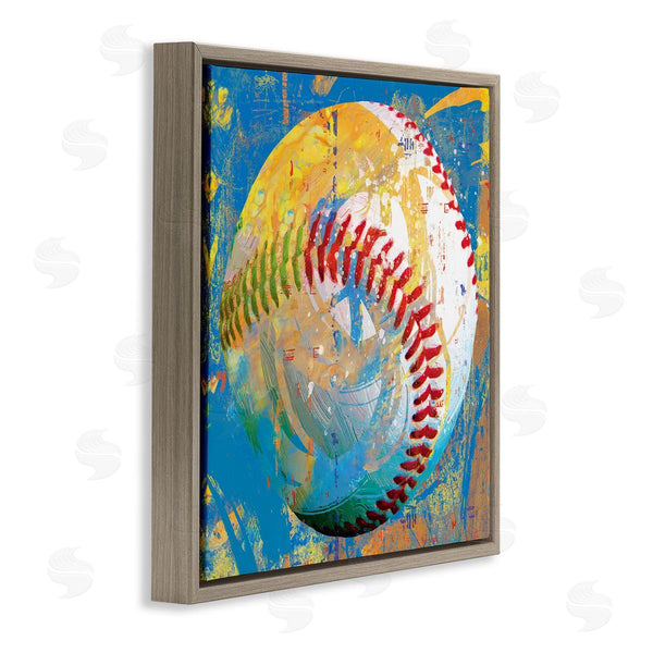 Stupell Industries Savannah Miller | Urban Style Baseball Sports Wall Art