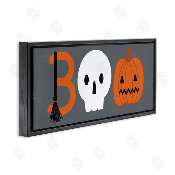 Stupell Industries Sazerelli Designs | Boo Halloween Fun Typography Wall Art