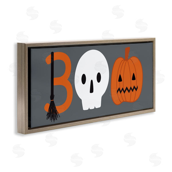 Stupell Industries Sazerelli Designs | Boo Halloween Fun Typography Wall Art