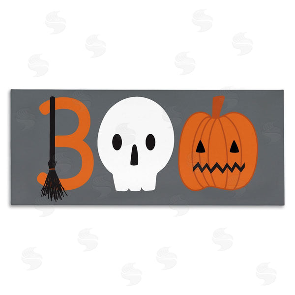 stupell industries Sazerelli Designs | Boo Halloween Fun Typography Wall Art