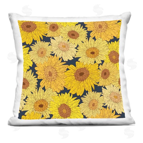 stupell industries Sazerelli Designs | Charming Country Sunflowers Pattern Printed Throw Pillow