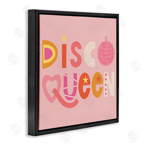 Stupell Industries Sazerelli Designs | Disco Queen Pastel Pink