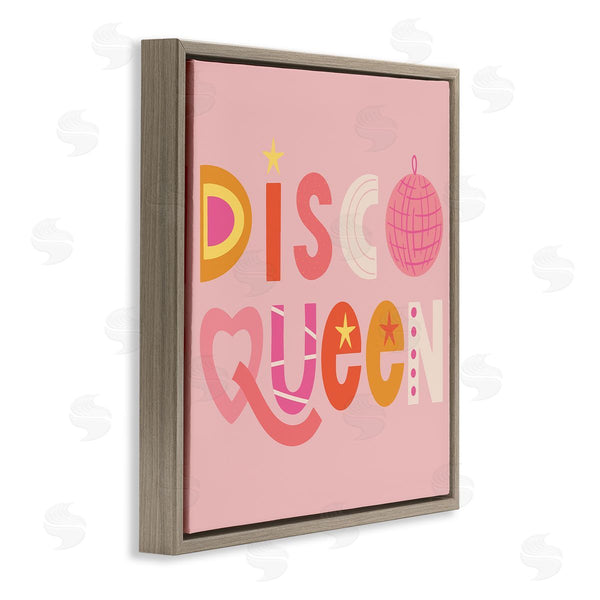 Stupell Industries Sazerelli Designs | Disco Queen Pastel Pink