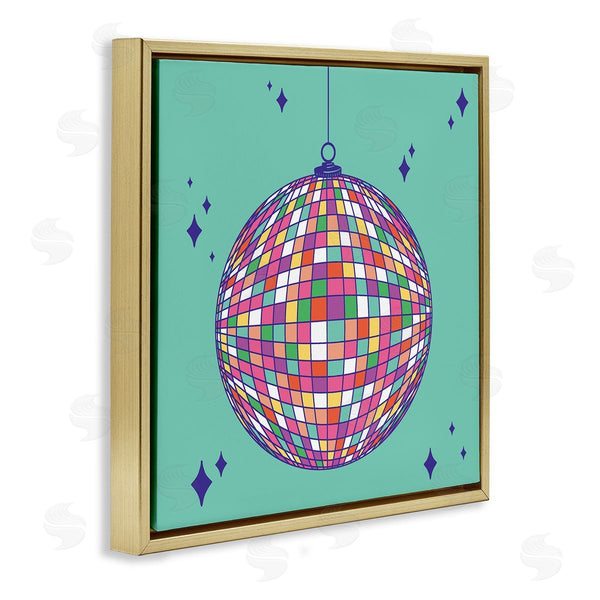 Stupell Industries Sazerelli Designs | Geometric Modern Disco Ball