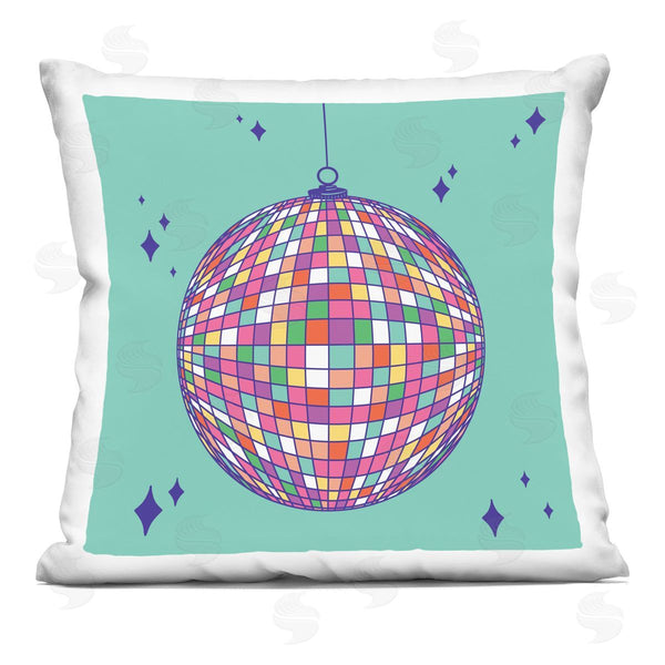 stupell industries Sazerelli Designs | Geometric Modern Disco Ball Printed Throw Pillow