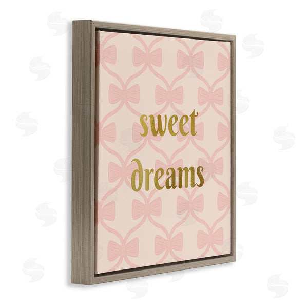 Stupell Industries Sazerelli Designs | Pastel Bows & Sweet Dreams