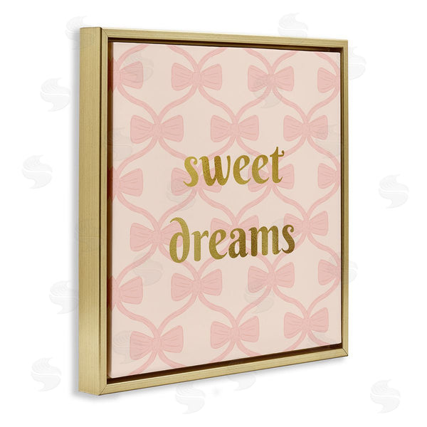 Stupell Industries Sazerelli Designs | Pastel Bows & Sweet Dreams