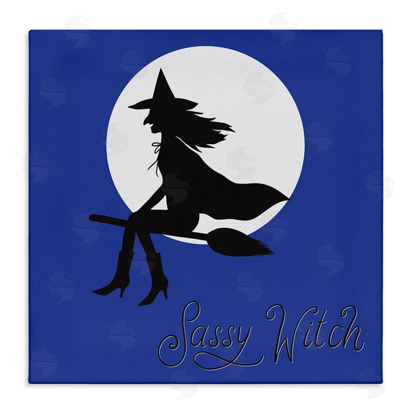 stupell industries Sazerelli Designs | Sassy Witch & Full Moon Wall Art