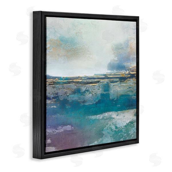 Stupell Industries Scott Brems | Abstract Ocean View Glam Detail Wall Art