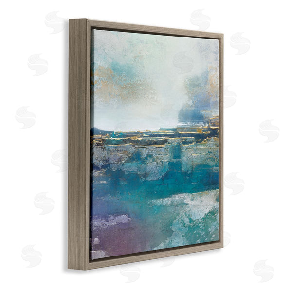 Stupell Industries Scott Brems | Abstract Ocean View Glam Detail Wall Art