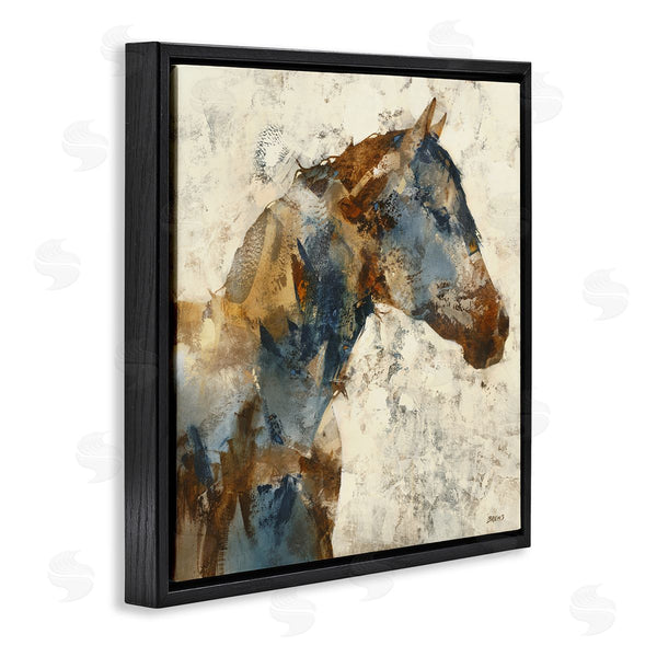Stupell Industries Scott Brems | Earthy Abstract Layered Horse