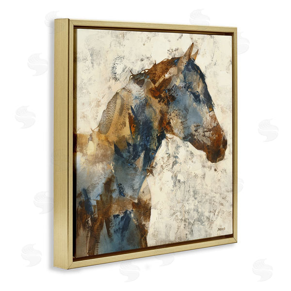 Stupell Industries Scott Brems | Earthy Abstract Layered Horse