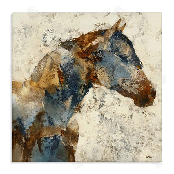 stupell industries Scott Brems | Earthy Abstract Layered Horse