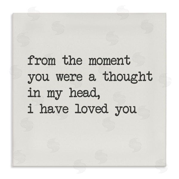 stupell industries SD Graphics Studio | A Thought In My Head Love Motivational Phrase Wall Art
