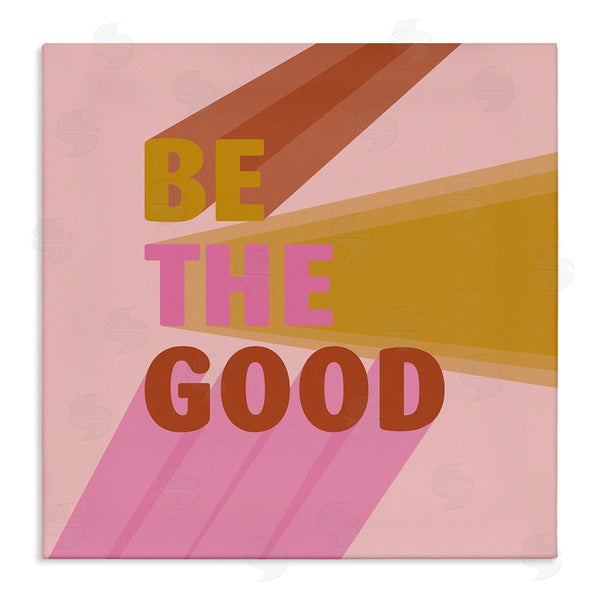 stupell industries SD Graphics Studio | Be the Good Positivity Phrase Geometric Pop Typography Wall Art