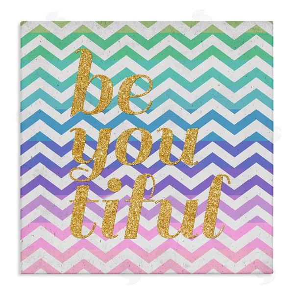 stupell industries SD Graphics Studio | Chevron Beautiful Phrase Wall Art