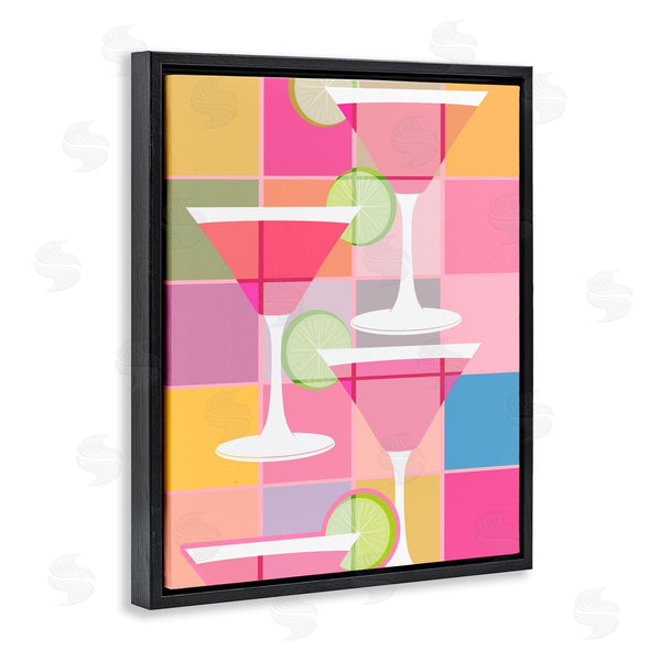 Stupell Industries SD Graphics Studio | Cocktail Squares Design Wall Art