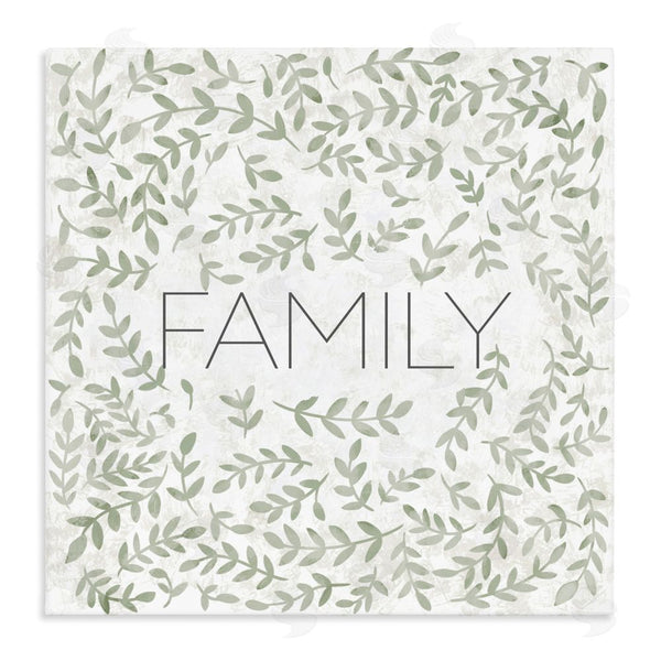 stupell industries SD Graphics Studio | Curved Ivy Sprigs Family Wall Art